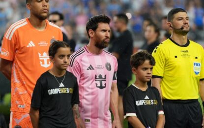 «Conmigo, no»: Messi se cruzó feo con el jefe de la MLS y le puso los puntos en medio de los festejos de Inter Miami