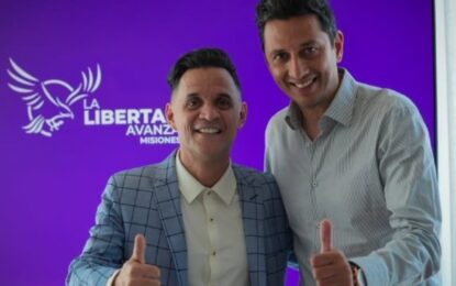 Roberto Edgar, líder del grupo Volcán, se sumó a La Libertad Avanza: «Quiero ser candidato a intendente»