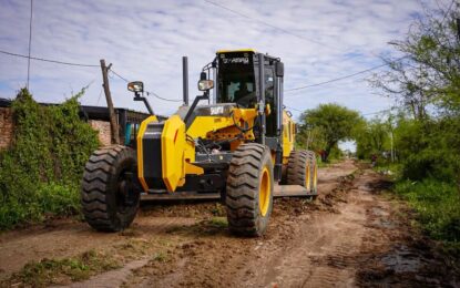 La municipalidad de barranqueras avanza con trabajos de mejoramiento en diversos barrios de la ciudad