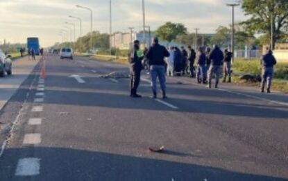 Tragedia en la Ruta 16: un choque fatal entre una motocicleta y un colectivo dejó un saldo trágico