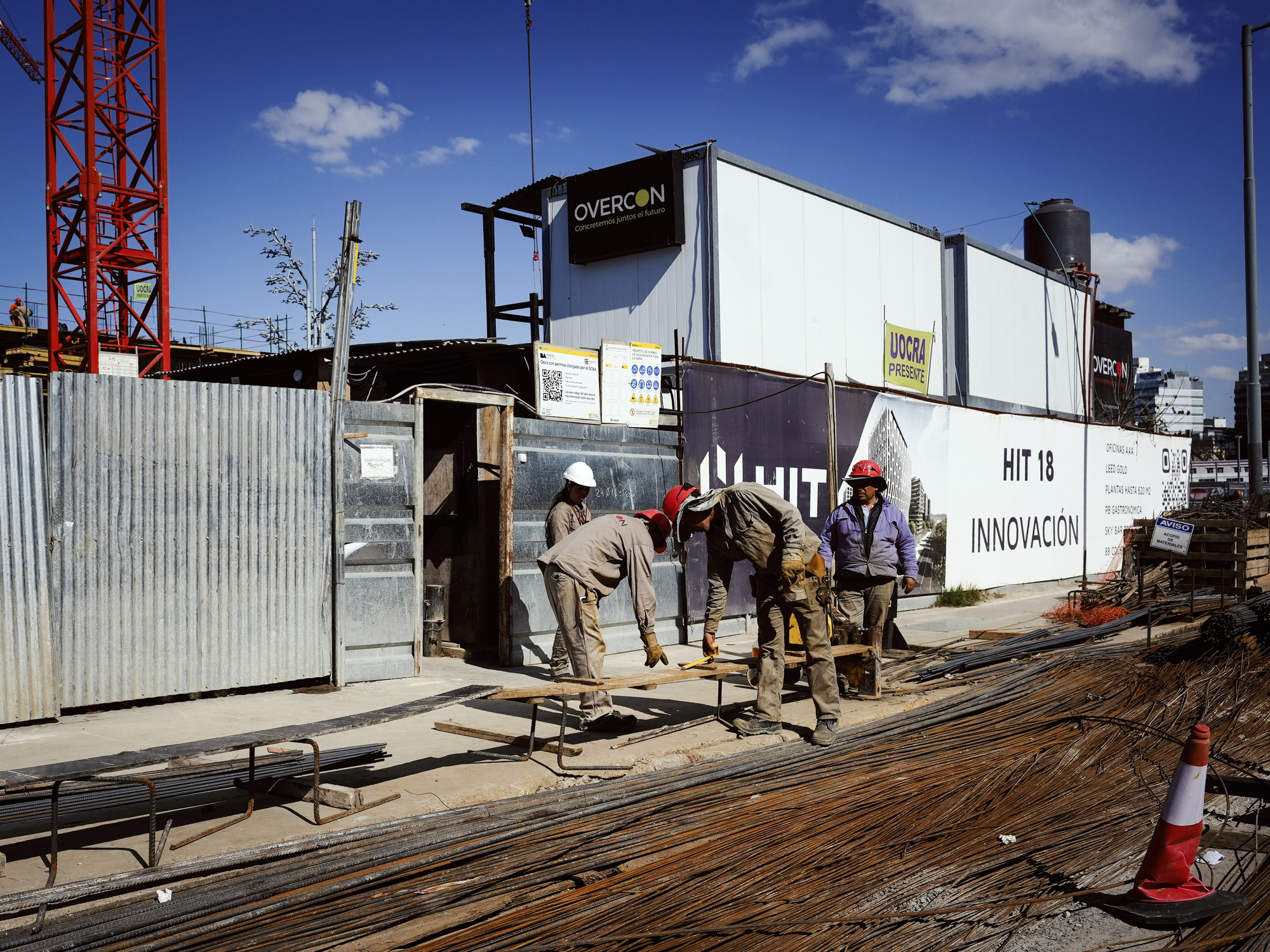La construcción se recuperó en agosto