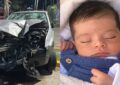 “¿A cuánto venías?”: el video del conductor increpado tras el choque en Punta Lara en el que murió un bebé de 10 días