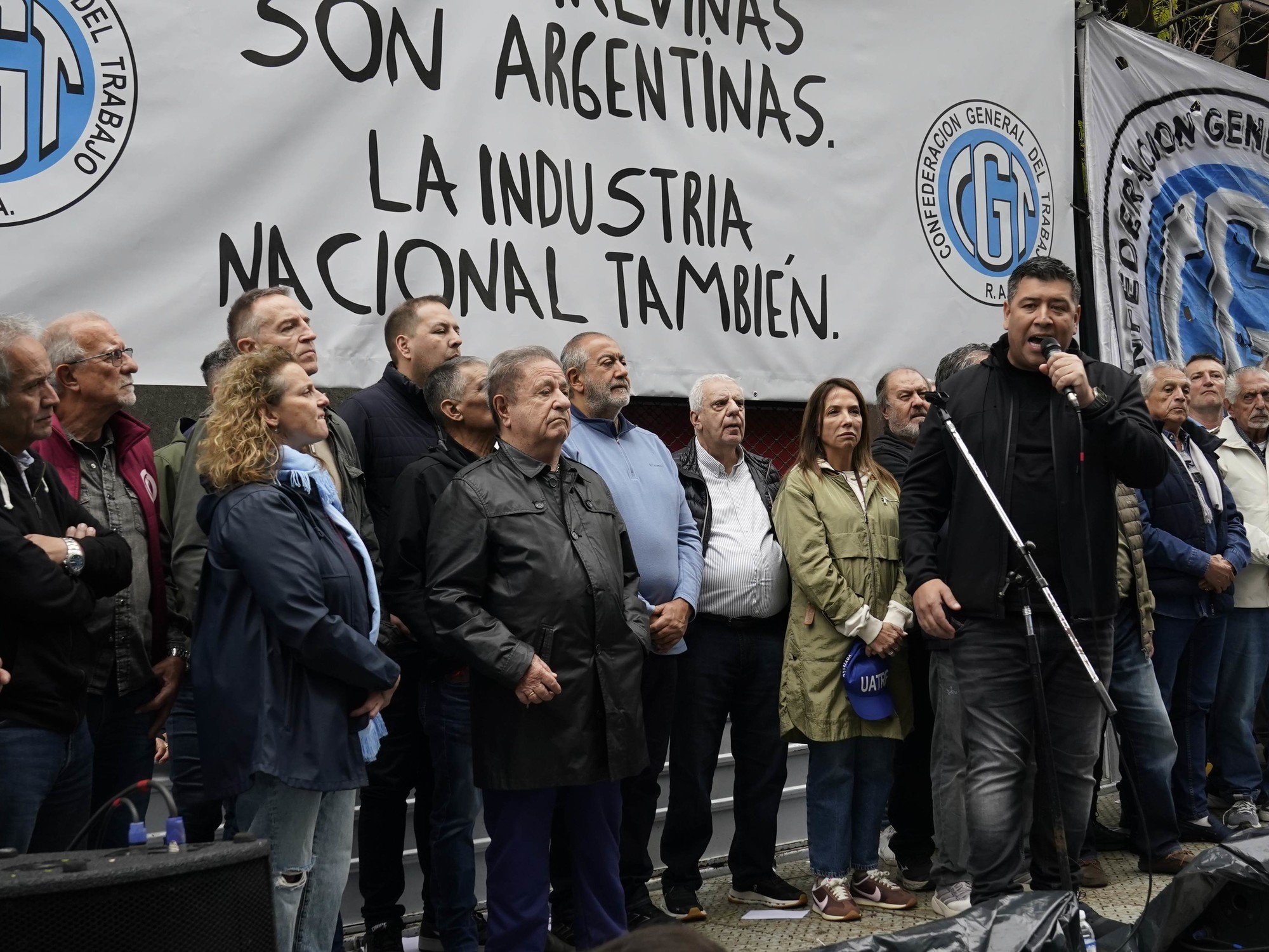 La CGT se movilizó en defensa de la industria nacional