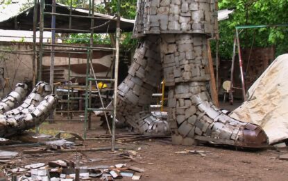 Córdoba prepara una escultura de más de tres toneladas del Cura Brochero para recibir al papa León XIV