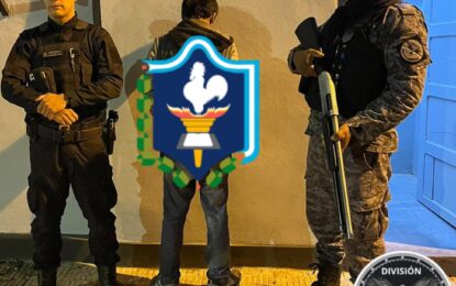 Presidencia Roque Sáenz Peña: prófugo atrapado tras operativo de control nocturno
