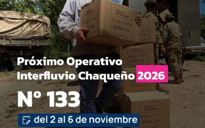 Nuevo operativo Interfluvio en El Impenetrable para asistir a familias de zonas de difícil acceso