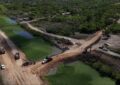 Municipio de Resistencia concretó una monumental defensa hídrica en el Canal 16 para frenar el avance del río Paraná