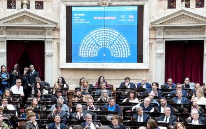 DNU 70/23: la oposición no logró el quórum en Diputados y ahora apuesta a discapacidad y endeudamiento familiar
