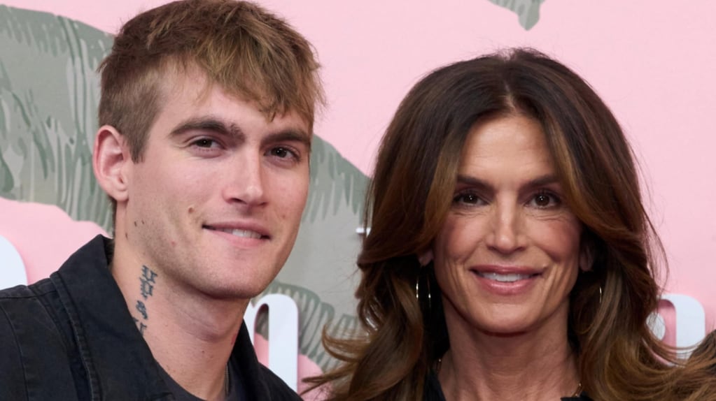 Presley Gerber junto a su mamá Cindy Crawford