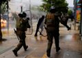Chile: la marcha por los siete años del estallido social terminó con incidentes y 29 detenidos