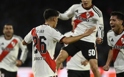 River goleó 3-0 a Belgrano en Córdoba, se metió en zona de playoffs y le dio aire a Ponzio