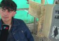 Un artesano cordobés tejió durante ocho meses un poncho para regalarle al papa León XIV